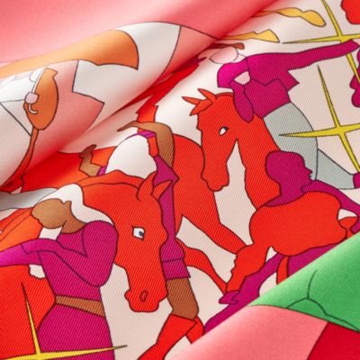レディス, スカーフ、ショール＆マフラー, スカーフ＆シルク